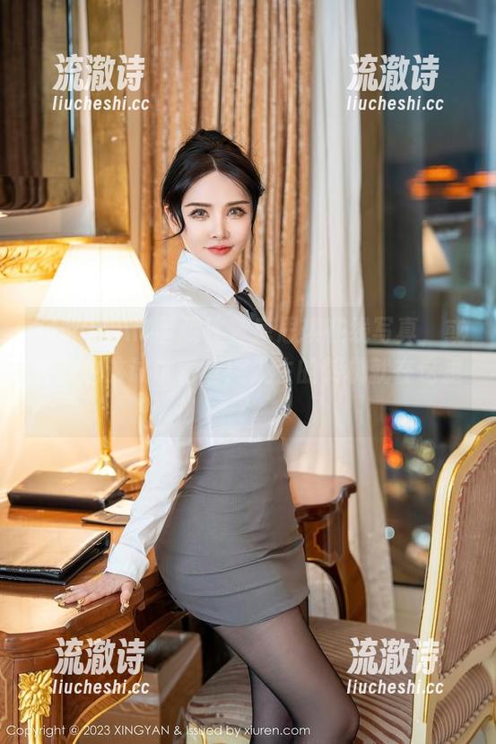 XINGYAN星颜社 - 唐思琪在线写真，或许我也该试试蕾丝：人生的转机就在这里？-流澈诗