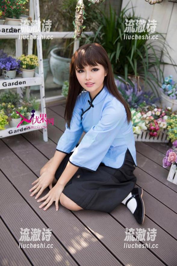 尤果网 - 重新定义清纯，禅叽zankii的写真原图竟然能让人发呆？-流澈诗