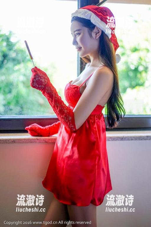 推女神 - 你可能没想到：校服也能这么有梗！婕西儿最新的照片来了！-流澈诗