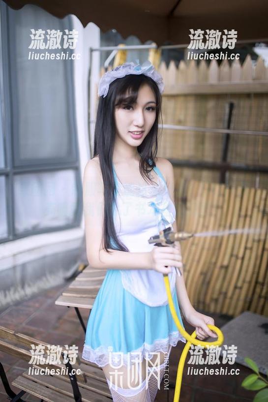 果团网 - 制服写真能这么好看？little贝壳喵教我们除了书本里的意思！-流澈诗