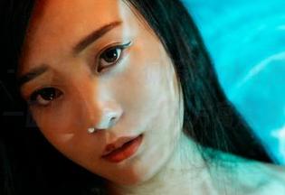 蜜桃社 - 美图来了！佩琦Pinky把‘婚’字的另一面翻了个遍，照片寓意深远哦！